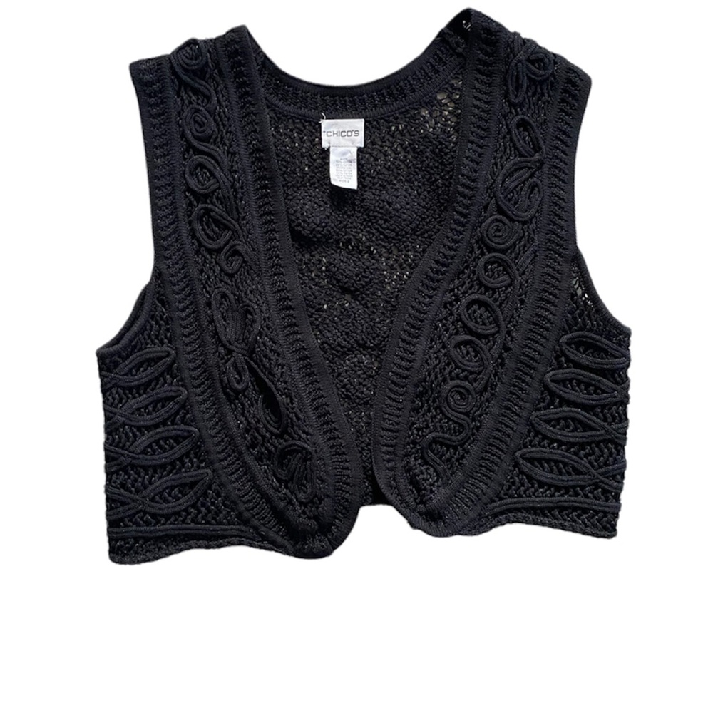 Vintage black vest